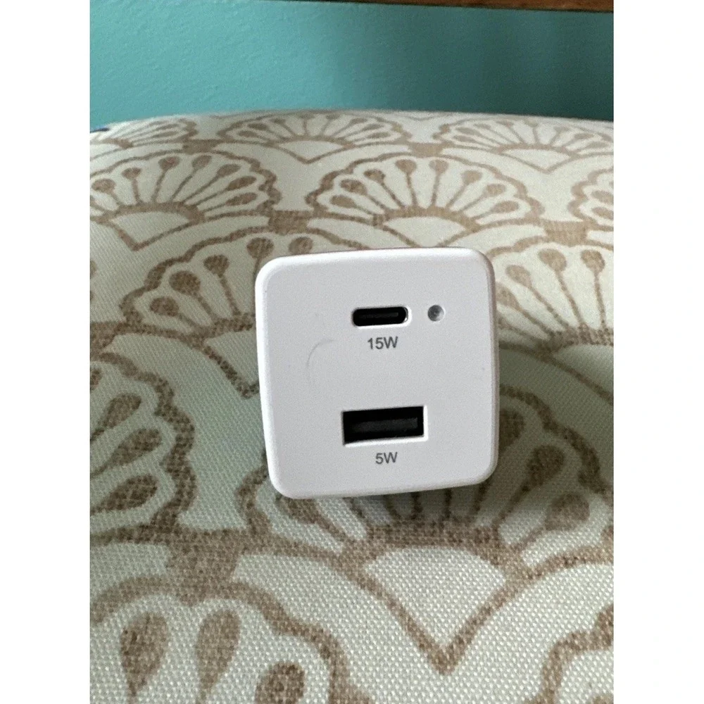 2-Port 20W USB-a and USB-C Wall Charger - Heyday Watermelon Color‎